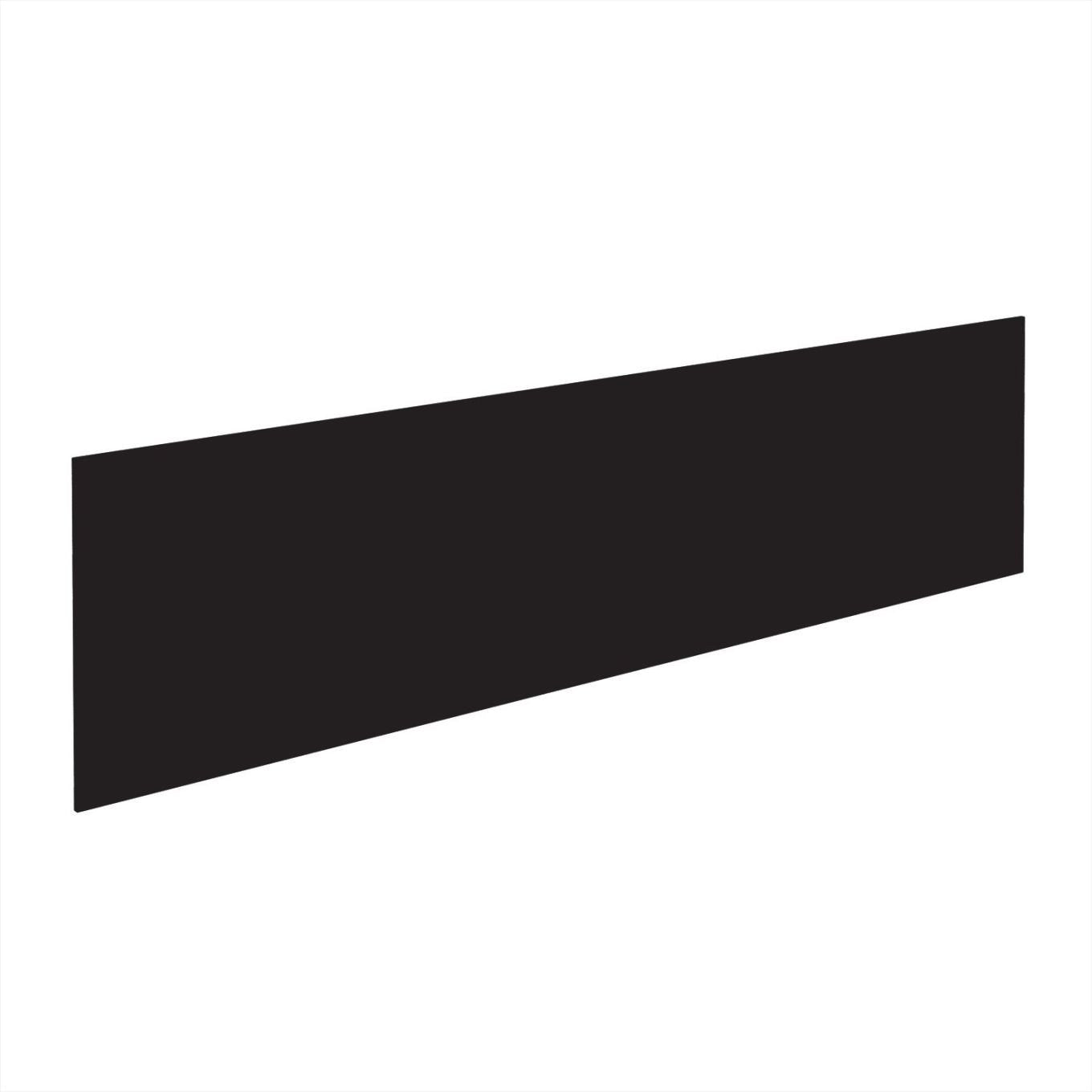 Newbury Matt Black Front Bath Panel 1800mm