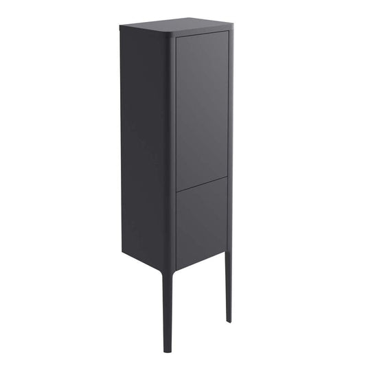 Stonehouse Slate Grey Floor Standing Tall Storage Cabinet