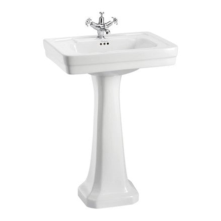 Contemporary Basin & Standard Pedestal