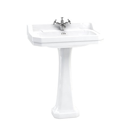 Edwardian 80cm Basin with Classic Pedestal