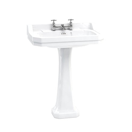 Edwardian 80cm Basin with Classic Pedestal
