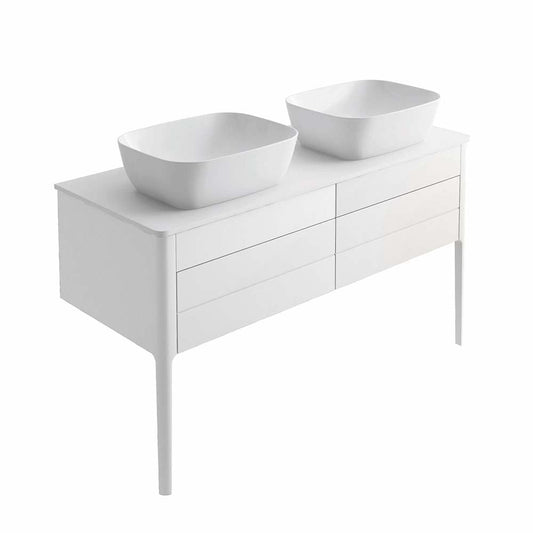 Stonehouse 1200mm White Vanity Unit
