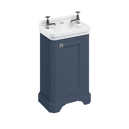 Cloakroom Basin Unit with Door