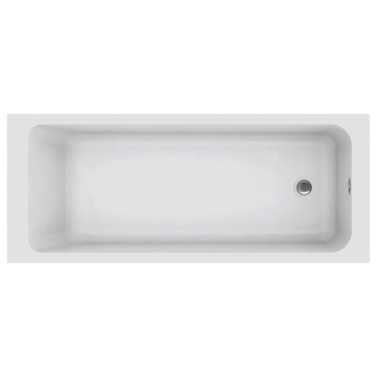 Aero Super Strong Acrylic Single Ended Bath 1800x800mm