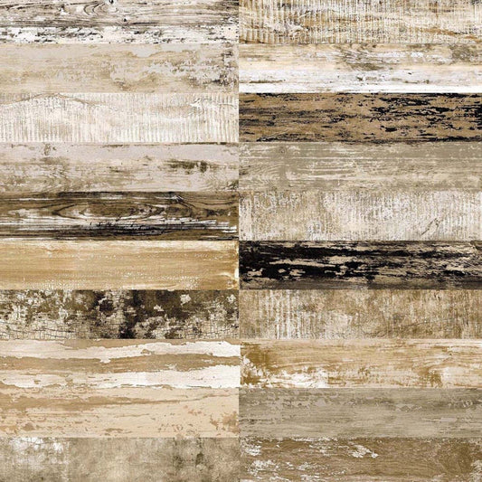 Ubank Natural Wood Effect Matt Porcelain Tile 200x1200mm