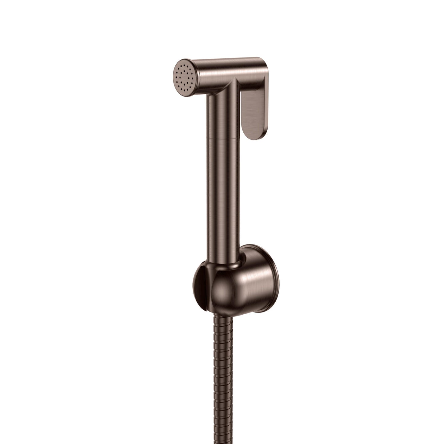 Douche Handset, Flexi and Holder Brushed Bronze