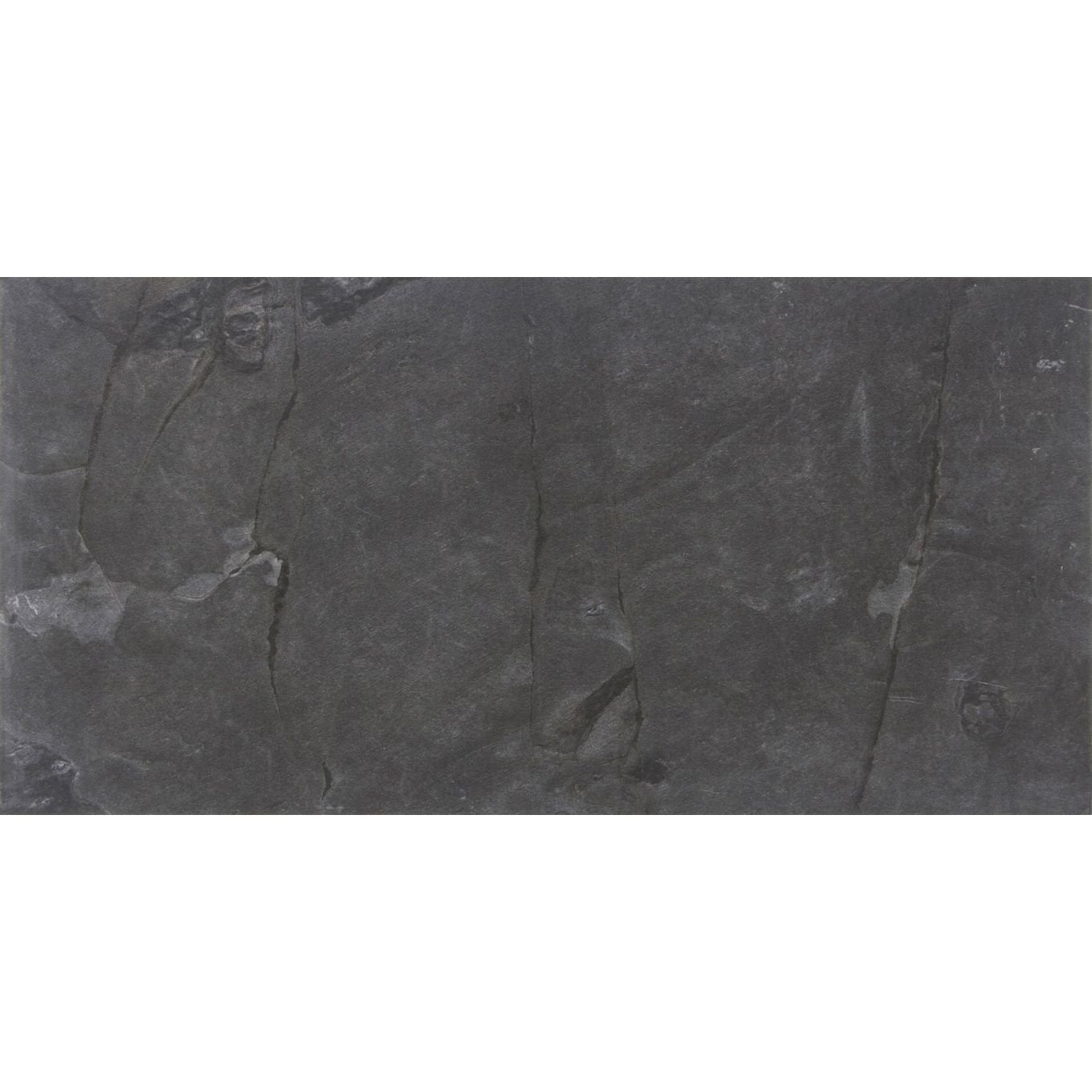 Artisan Glazed Anthracite Porcelain Matt Tile 400mmx600mm