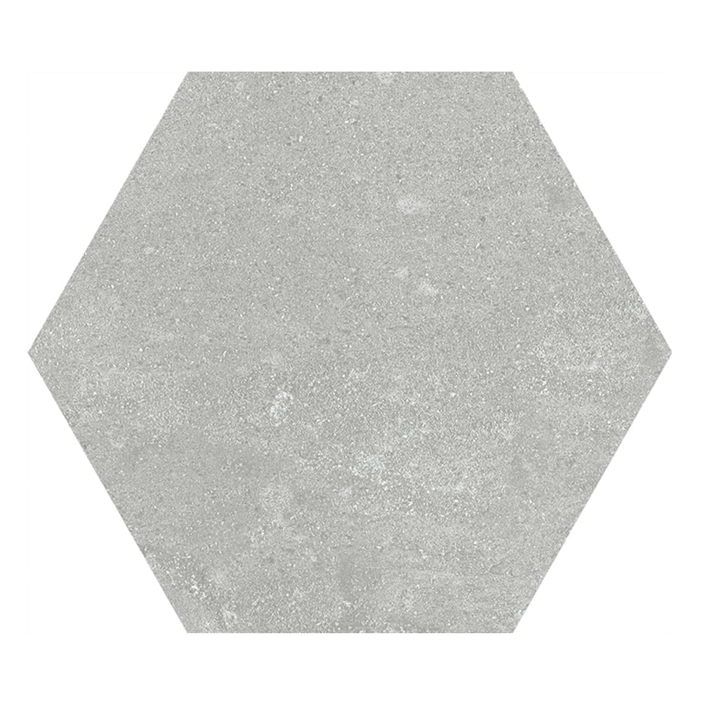 Gandi Concrete Gris Hexagon Matt Porcelain Tile 250x290mm