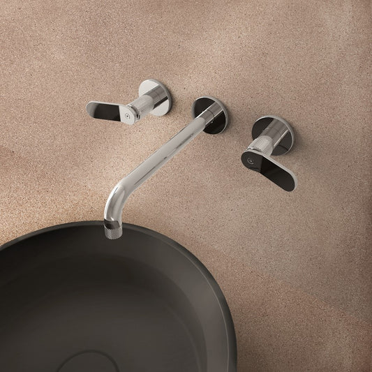 The Calix Basin 3H Wall Mounted Set 