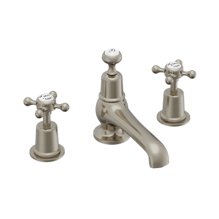 Claremont 3 Tap Hole Mixer with Pop-up Waste