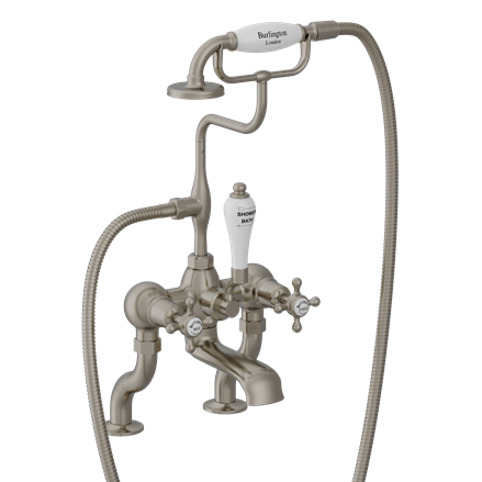 Claremont Bath Shower Mixer Deck Mounted