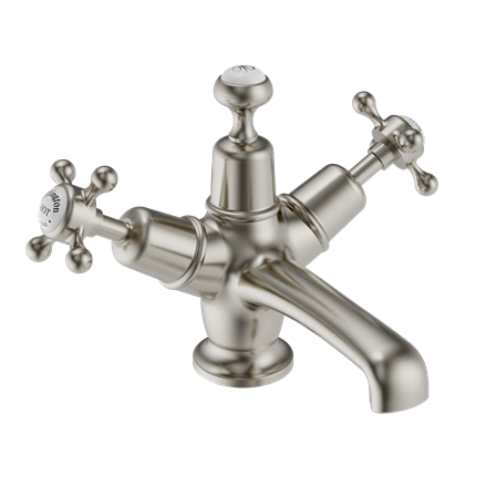 Claremont Basin Mixer with Click-Clack Waste