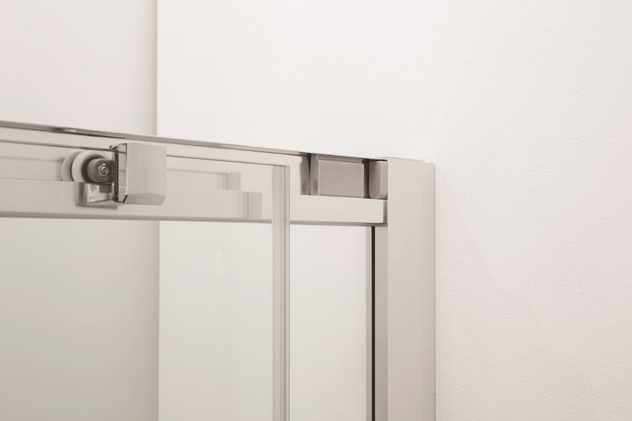 Clear 6 Single Sliding Door & Side Panel