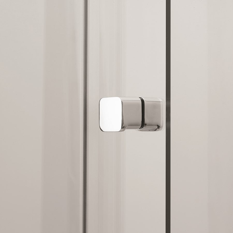 Clear 6 Single Sliding Door & Side Panel
