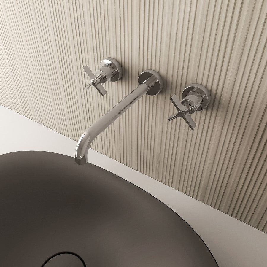 The Clover Basin 3H Wall Mounted Set