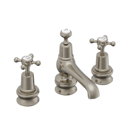 Claremont Regent 3 Tap Hole Mixer with Pop-up Waste