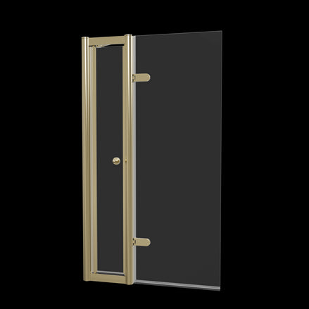 Classique Hinged Bath Screen with Access Door & Handle