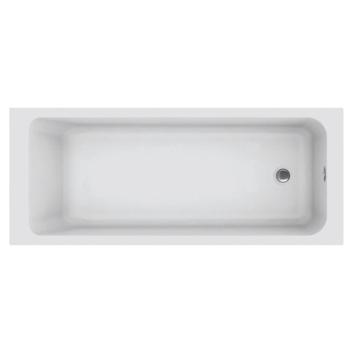 Aero Super Strong Acrylic Single Ended Bath 1700x700mm