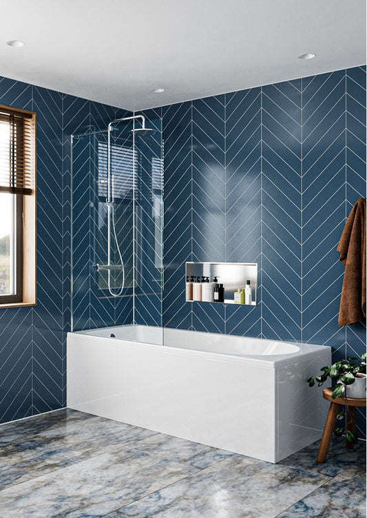 Clear 6 Fixed Bath Screen