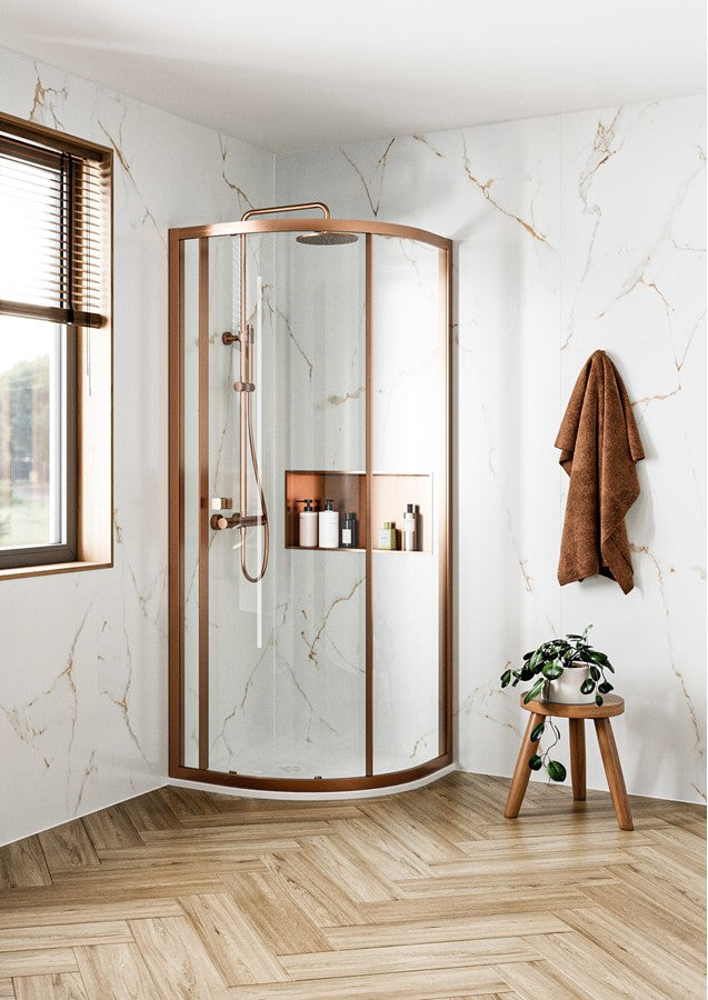 Clear 6 Quadrant Single Door