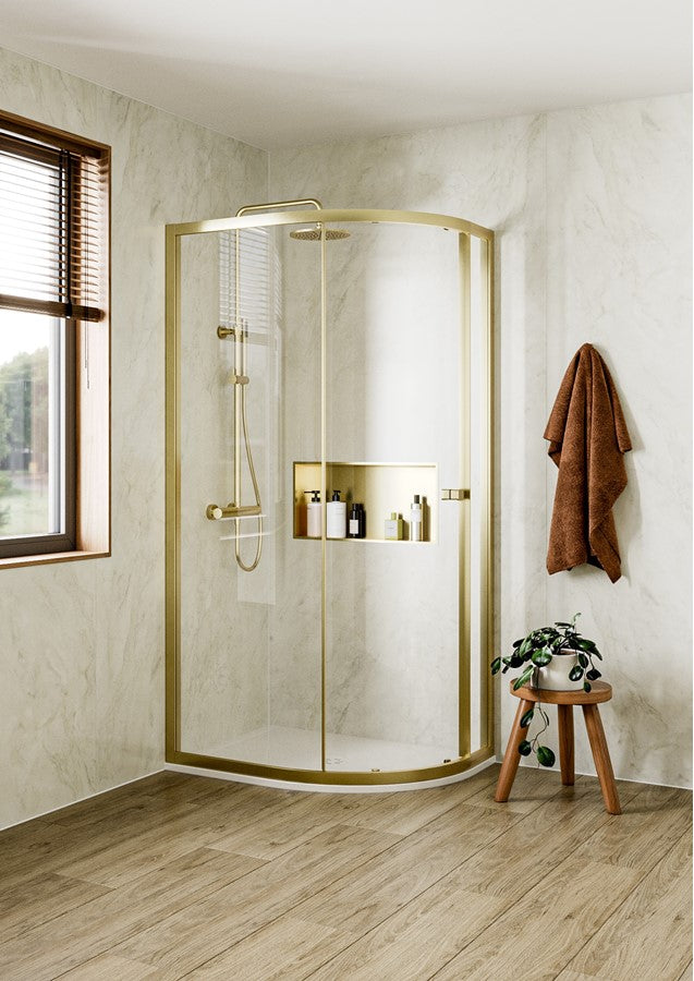 Clear 6 Quadrant Single Door