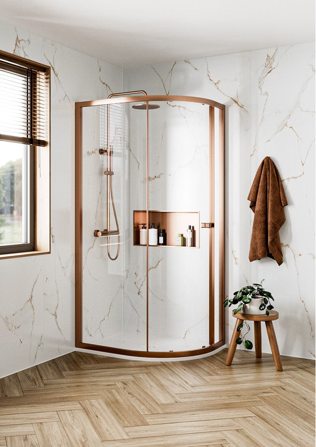 Clear 6 Quadrant Single Door