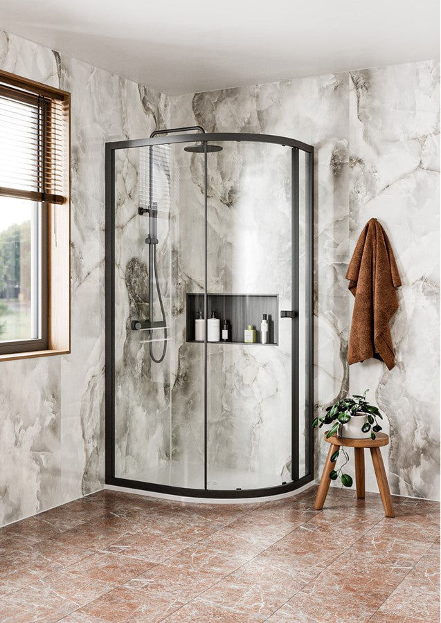 Clear 6 Quadrant Single Door