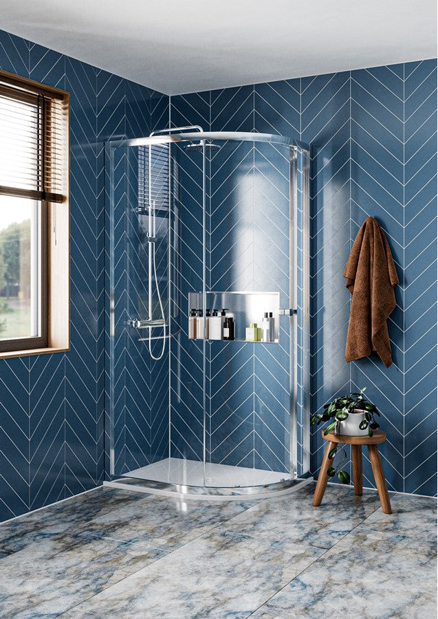 Clear 6 Quadrant Single Door