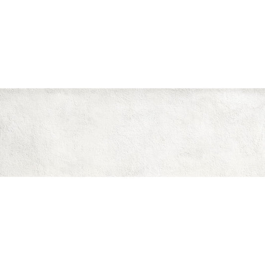 Lancer Blanco Concrete Effect Matt Ceramic Tile 300x900mm
