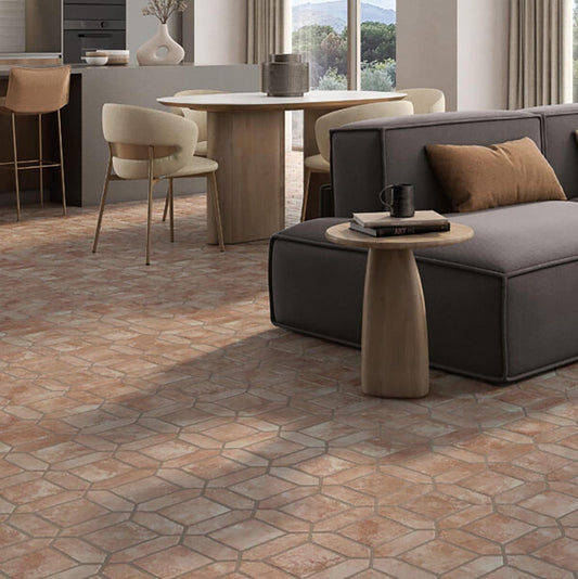 Adelfia Coto Matt Terracotta Tile 600x400mm