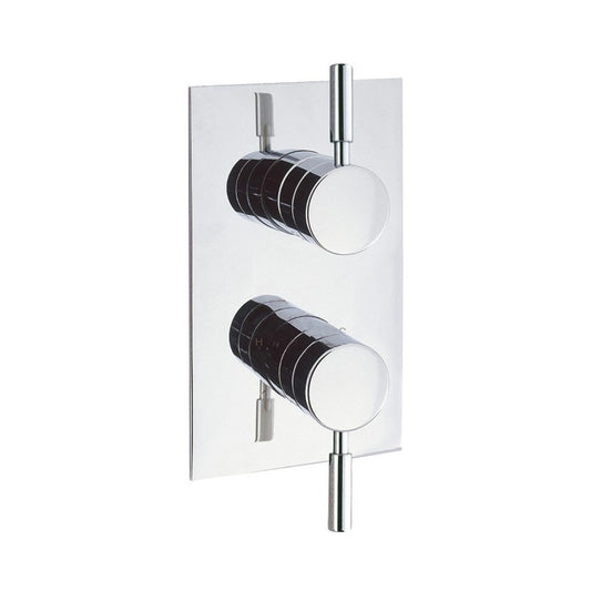 Design 1 Outlet 2 Handle Concealed Thermostatic Shower