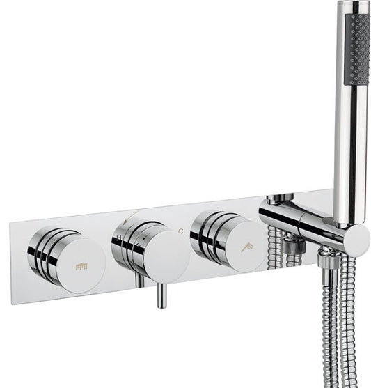 Dial Kai Lever Trim Thermostatic Shower Valve with 2 Way Diverter & Handset