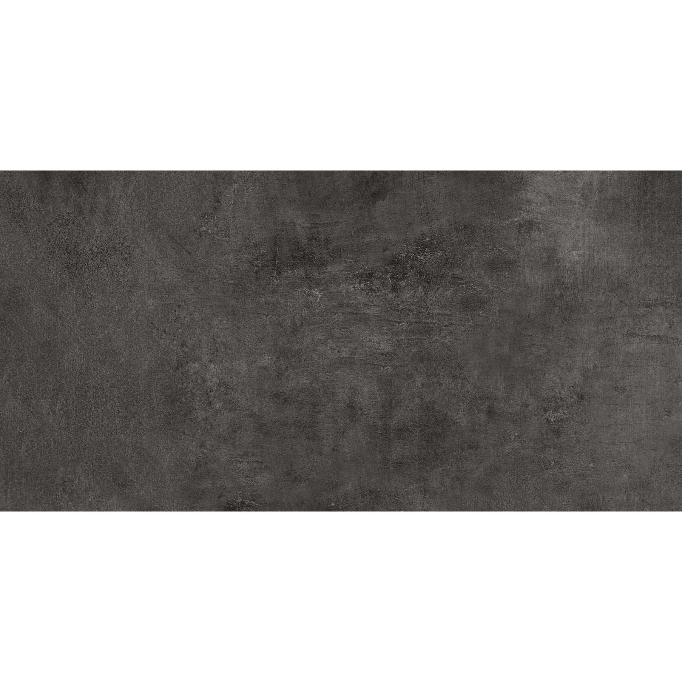 Aria Black Rectified Porcelain Tile 600x1200mm