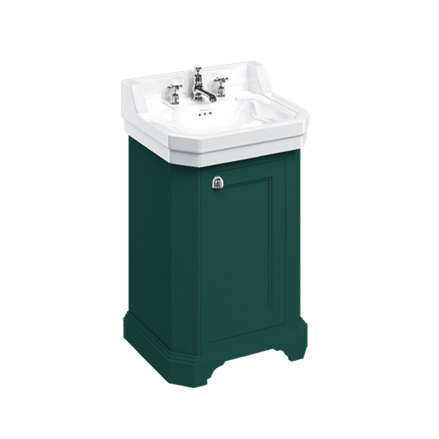 Edwardian 560mm Basin & Freestanding Rectangular Cloakroom Vanity Unit