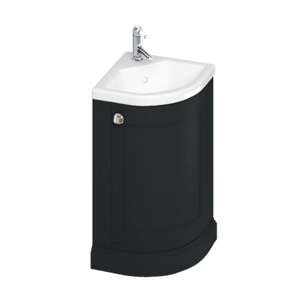 Freestanding 43cm Corner Vanity Unit
