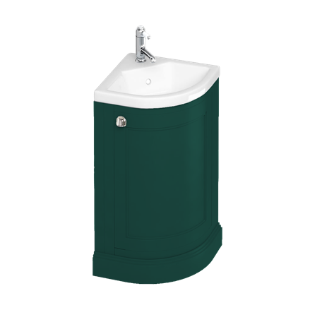 Freestanding 43cm Corner Vanity Unit