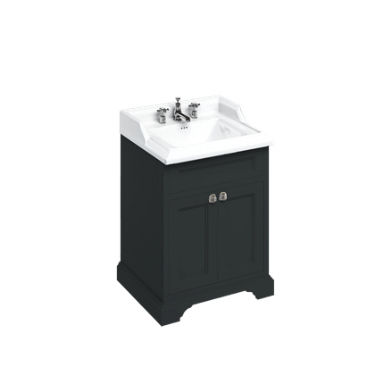 Freestanding 65 Unit with Doors and Classic Basin