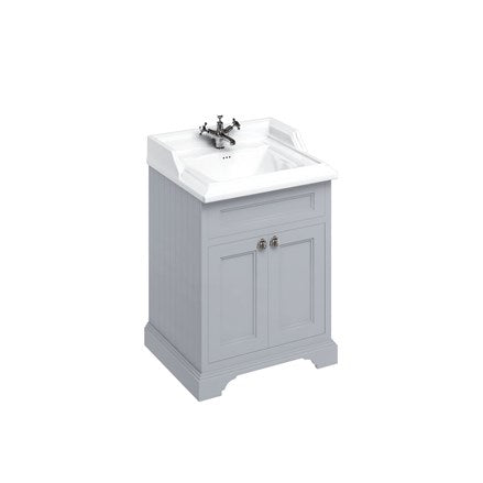 Freestanding 65 Unit with Doors and Classic Basin