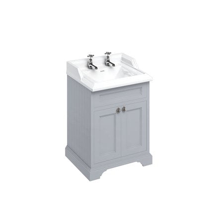 Freestanding 65 Unit with Doors and Classic Basin