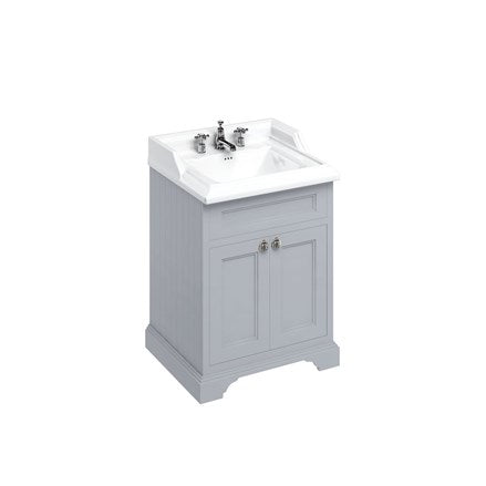 Freestanding 65 Unit with Doors and Classic Basin