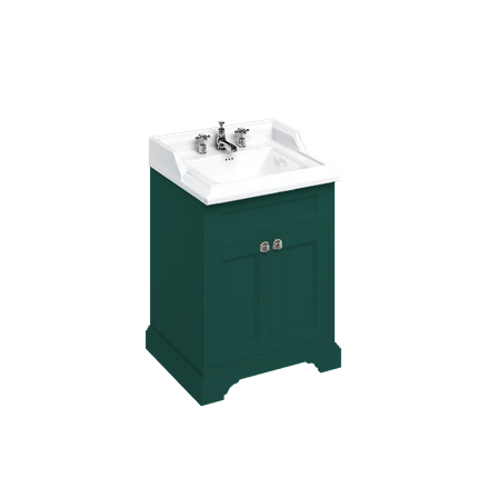 Freestanding 65 Unit with Doors and Classic Basin