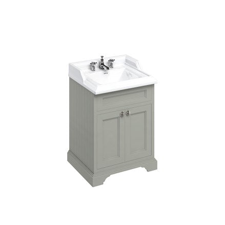 Freestanding 65 Unit with Doors and Classic Basin