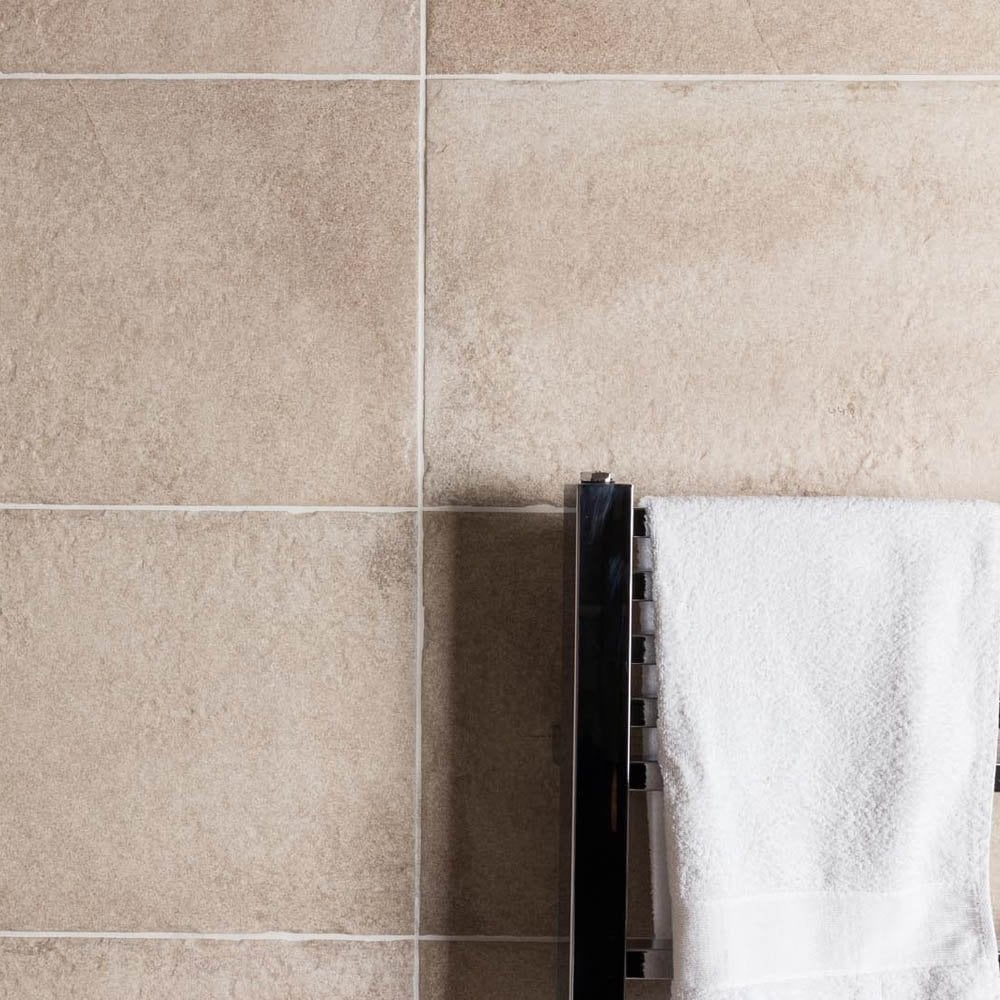 Porta Taupe Porcelain Stone Effect Tile 300x600mm