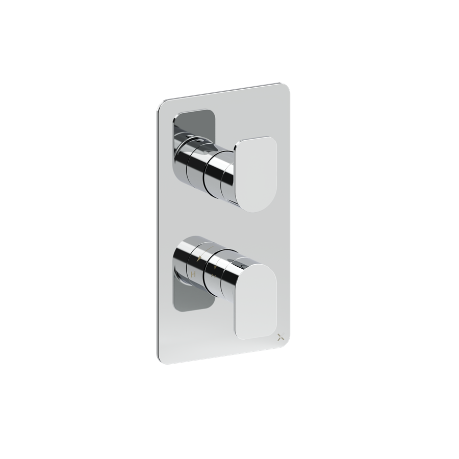 Fuse 1 Outlet 2 Handle Shower Valve