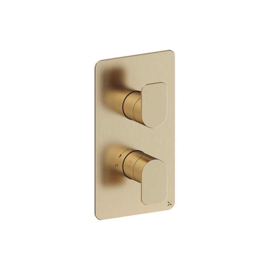 Fuse 1 Outlet 2 Handle Shower Valve
