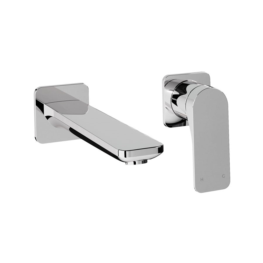 Fuse 2 Hole Basin Set Wall Mounted