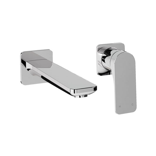 Fuse 2 Hole Basin Set Wall Mounted