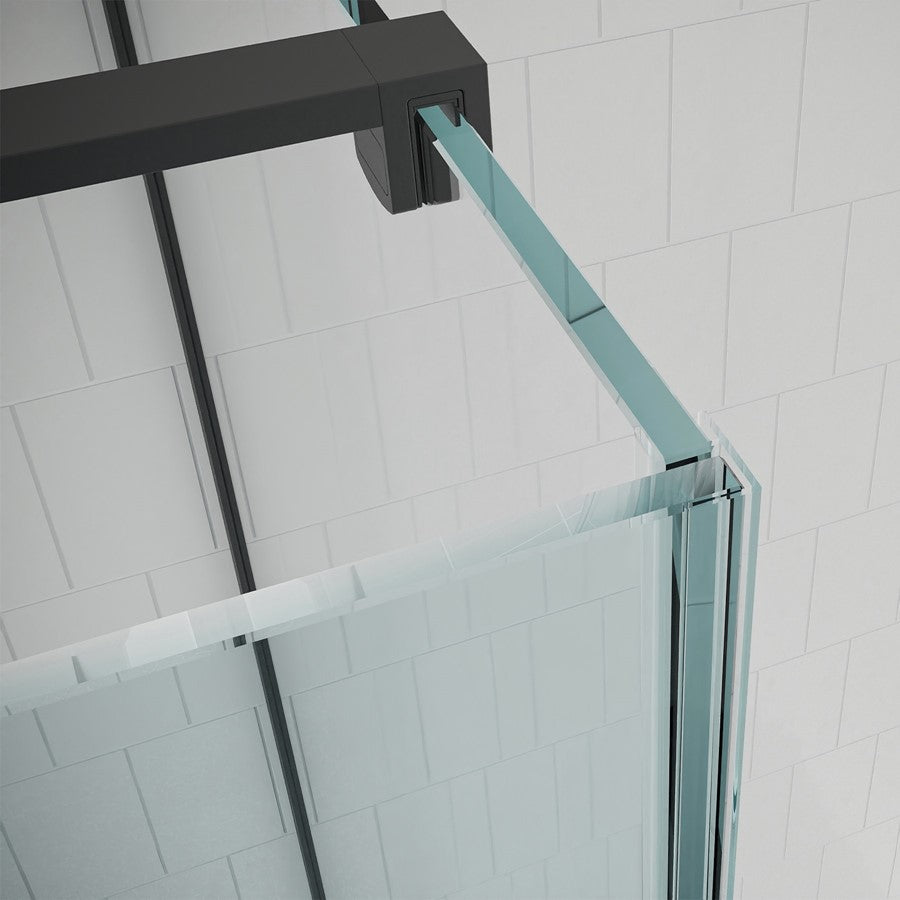 Gallery 10 Glass Corner - Brushed Brass