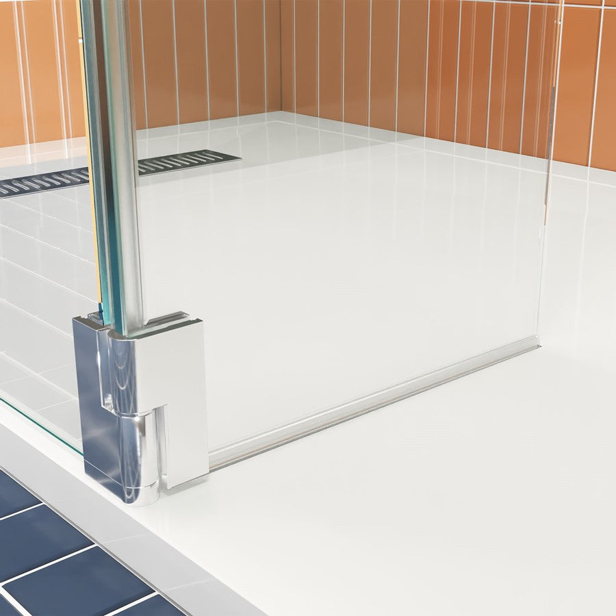 Gallery 10 Recess with Hinged Deflector - Polished Stainless Steel