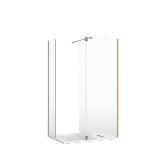 Gallery 8 Corner with Hinged Deflector (Wall Bracing Bar)